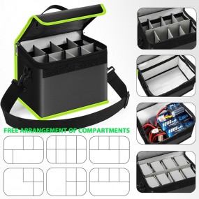 E-Bike Akku feuerfeste Tasche mit Logo