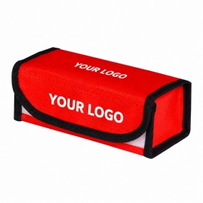 Lithium-Batterie Tasche feuerfest | Individuell bedruck...