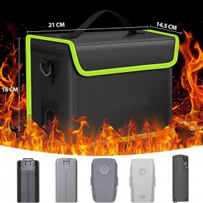 Drohnen Akku Tasche feuerfest | Personalisierter Brands...